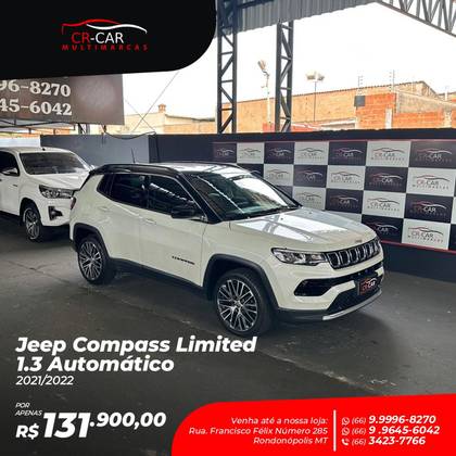 JEEP COMPASS 1.3 T270 TURBO FLEX LIMITED AT6